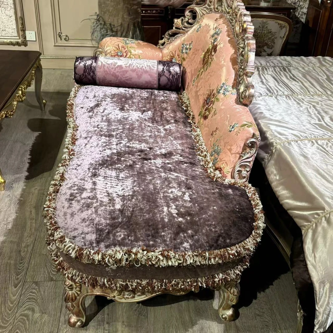 【皇家壹号】法式高奢别墅家用宫廷风贵妃榻172*88*97TY