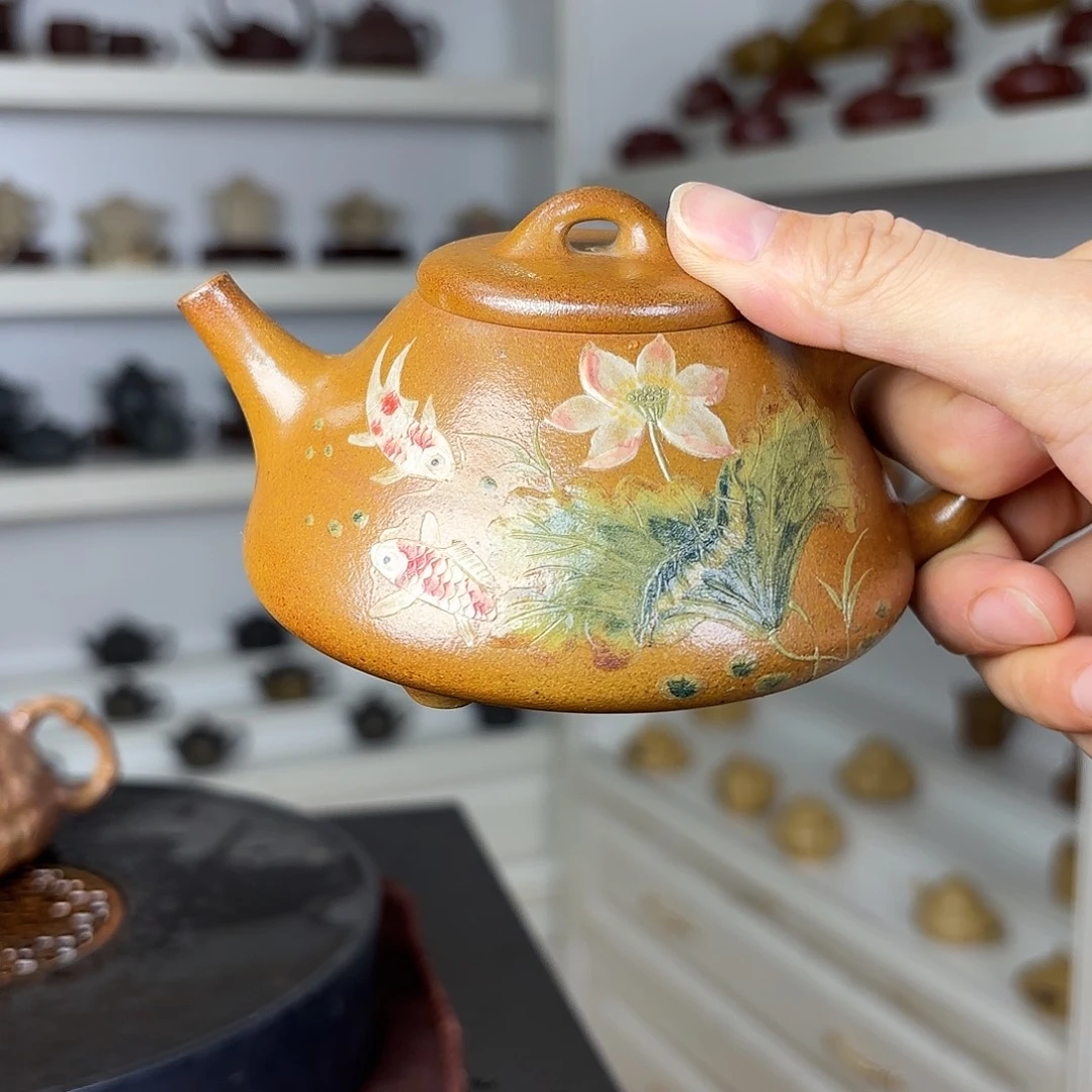 茶壶紫砂江亭亭紫砂壶