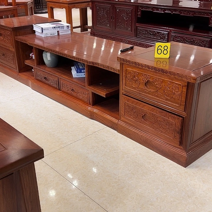 向***块紫檀木类书柜68号刺猬紫檀216三组合