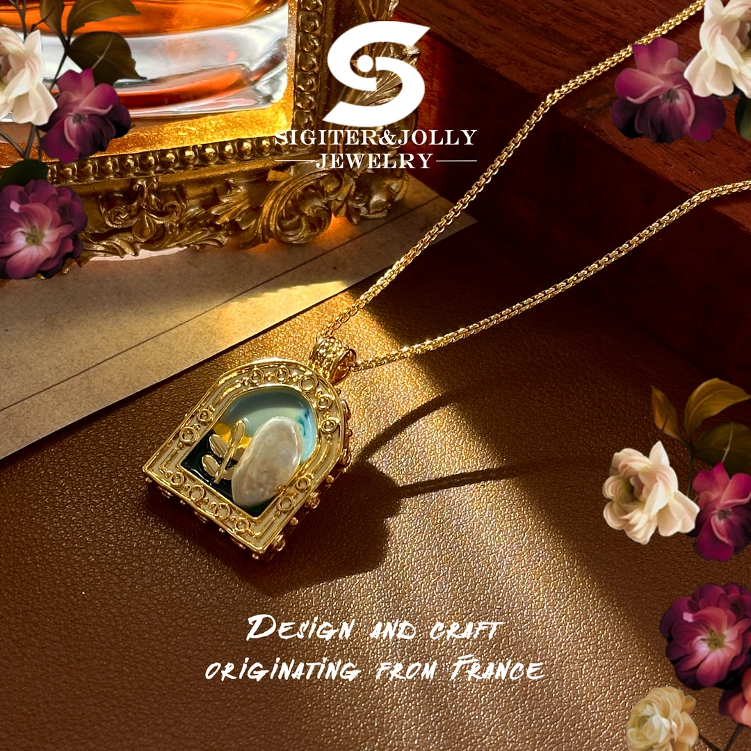 【秘境森林】法⭐Sigiter&jolly典雅气质百搭45+5cm项链Z-6103