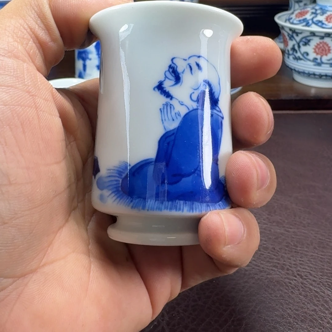 瓷片1****球当代景德镇陶瓷手绘茶具