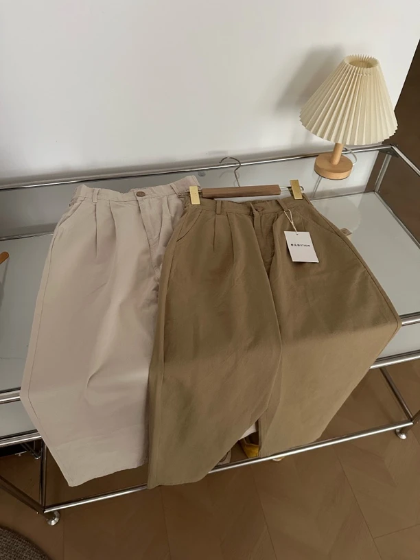 阿虞 清仓款 休闲裤百搭显瘦九分裤