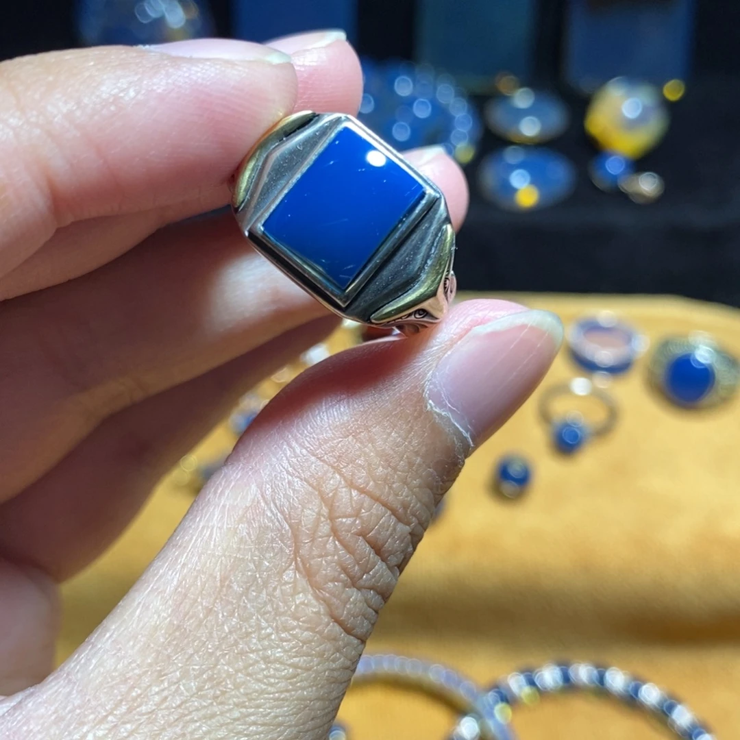 琥珀未镶嵌裸石多米尼加蓝珀