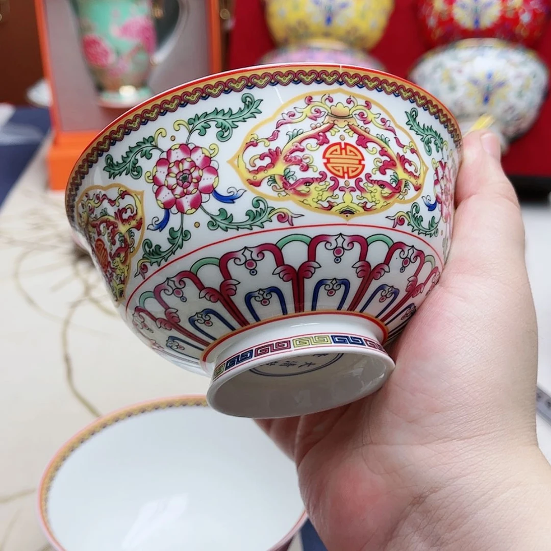 【闪购商品】珐琅4.5英寸6白。。。。