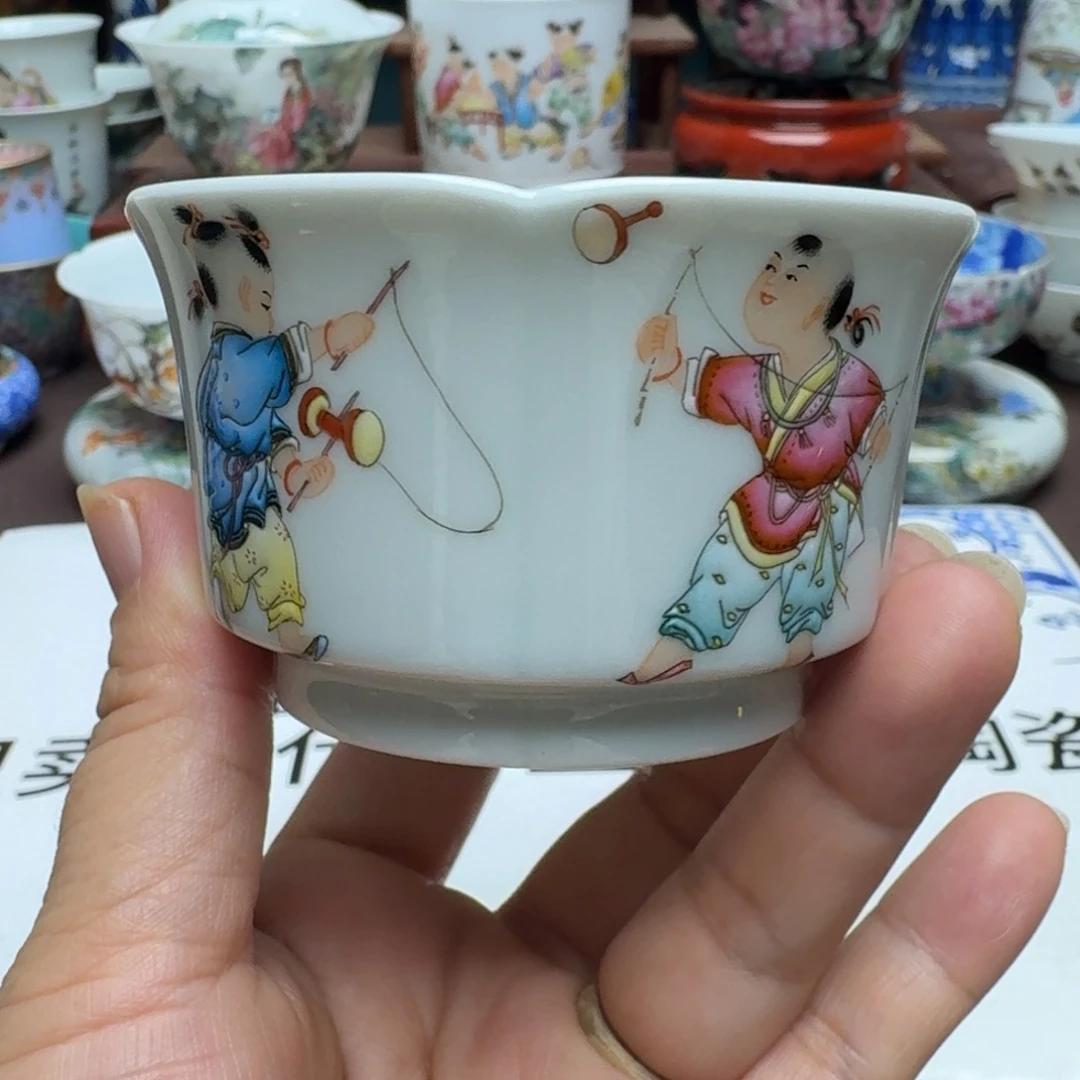 景德镇手工手绘展示