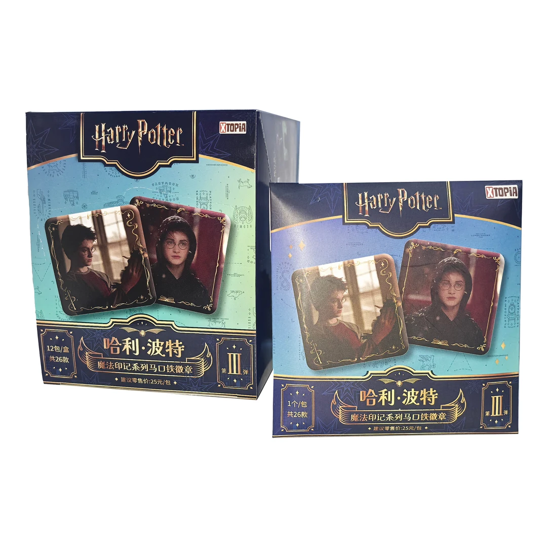 【仓管】极梦岛XTOPiA x 哈利·波特魔法印记系列马口铁徽章第三弹