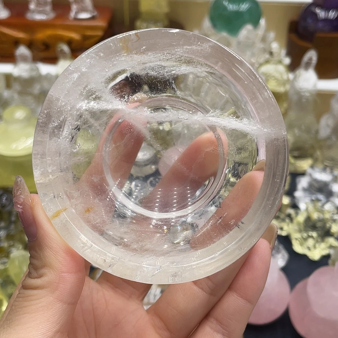 风***虹未镶嵌珠宝半成品水晶