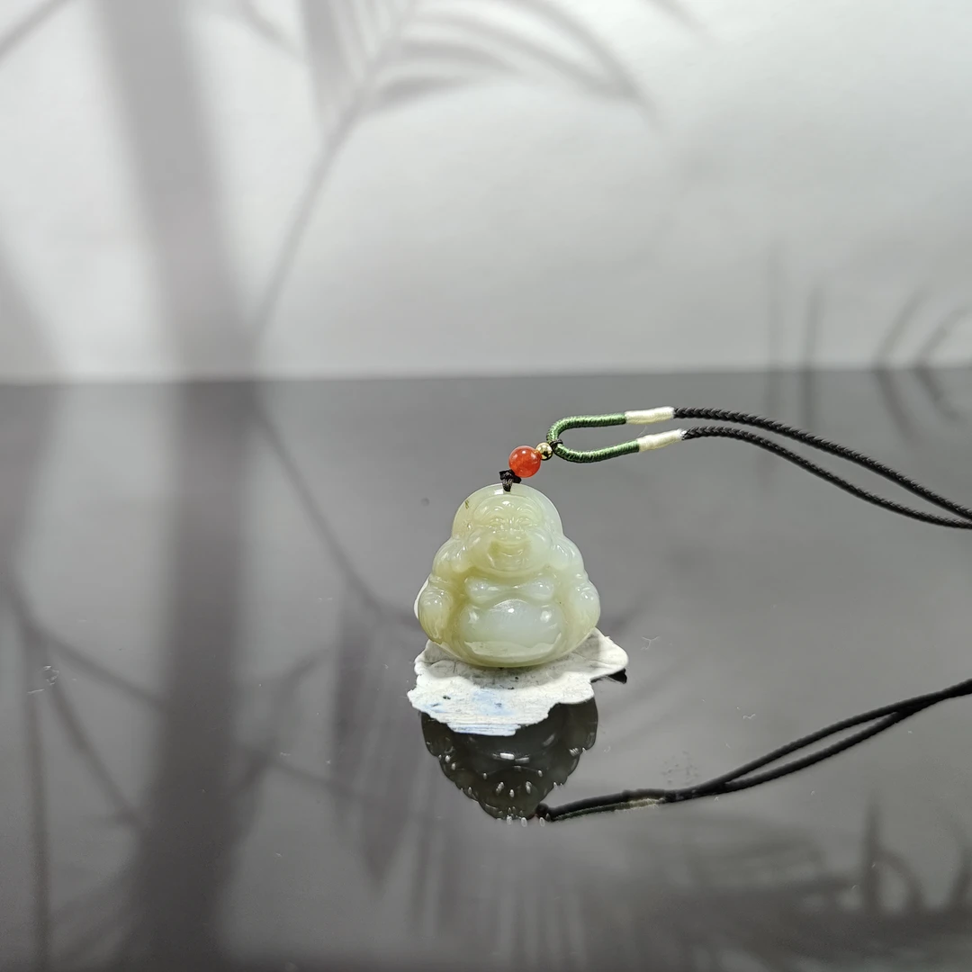 N和田玉佛公吊坠0331