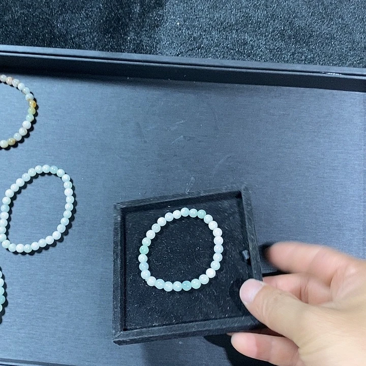 翡翠未镶嵌手链缅甸天然翡翠工厂直销