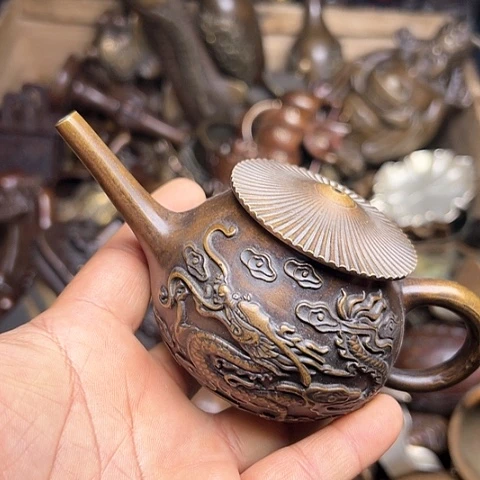 铜制文玩把玩物件