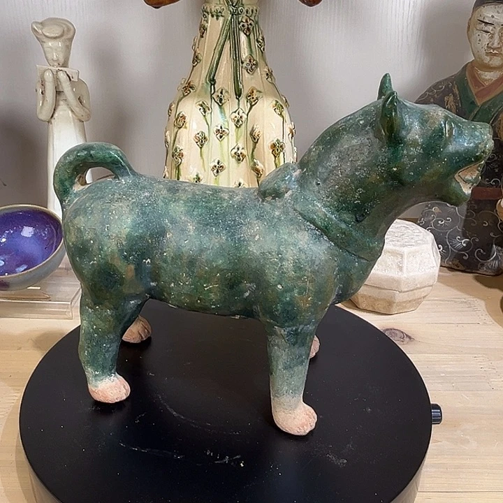 瀚文轩阁（绿釉狗）