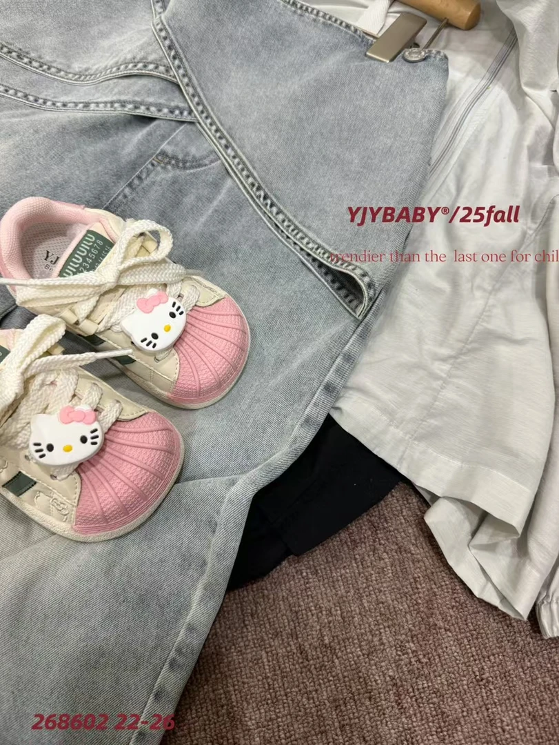 国潮小众原创Kitty贝壳头女子小白鞋春季可爱新款