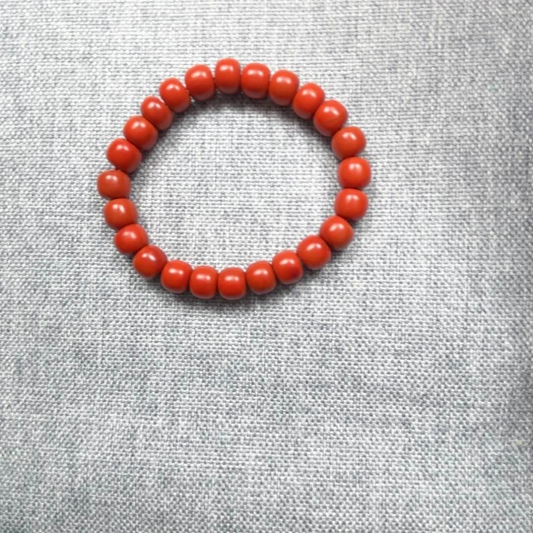 南红玛瑙颈饰合金