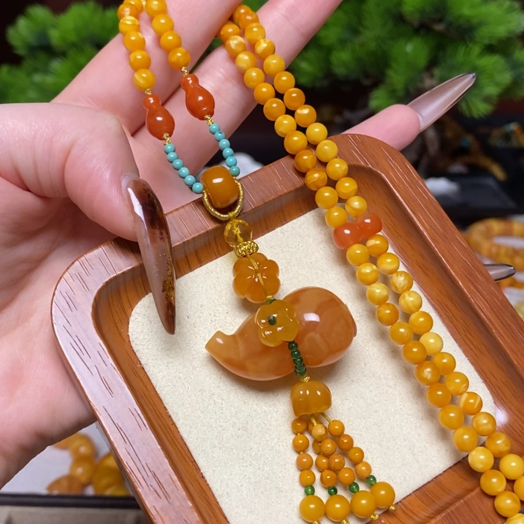 【闪购商品】手链蜜蜡未镶嵌项链