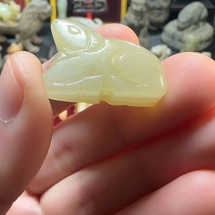 和田玉未镶嵌吊坠(不含链)