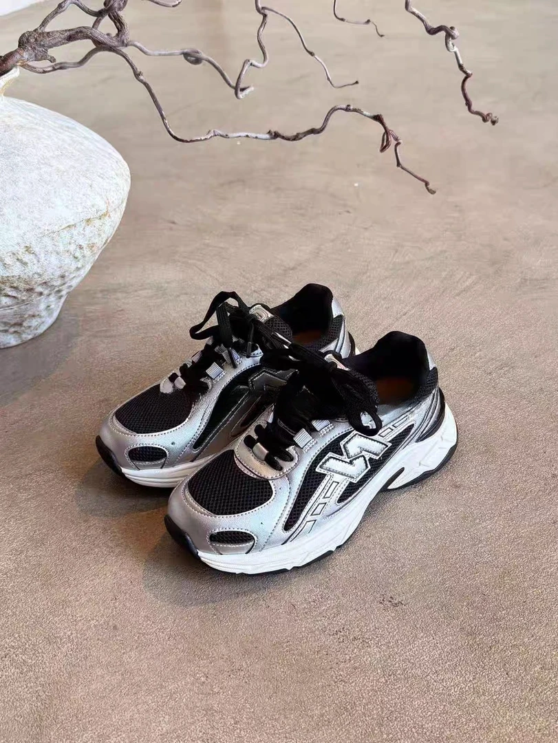 泓萱同款~网面厚底运动跑步休闲鞋女老爹鞋5188-59/A7