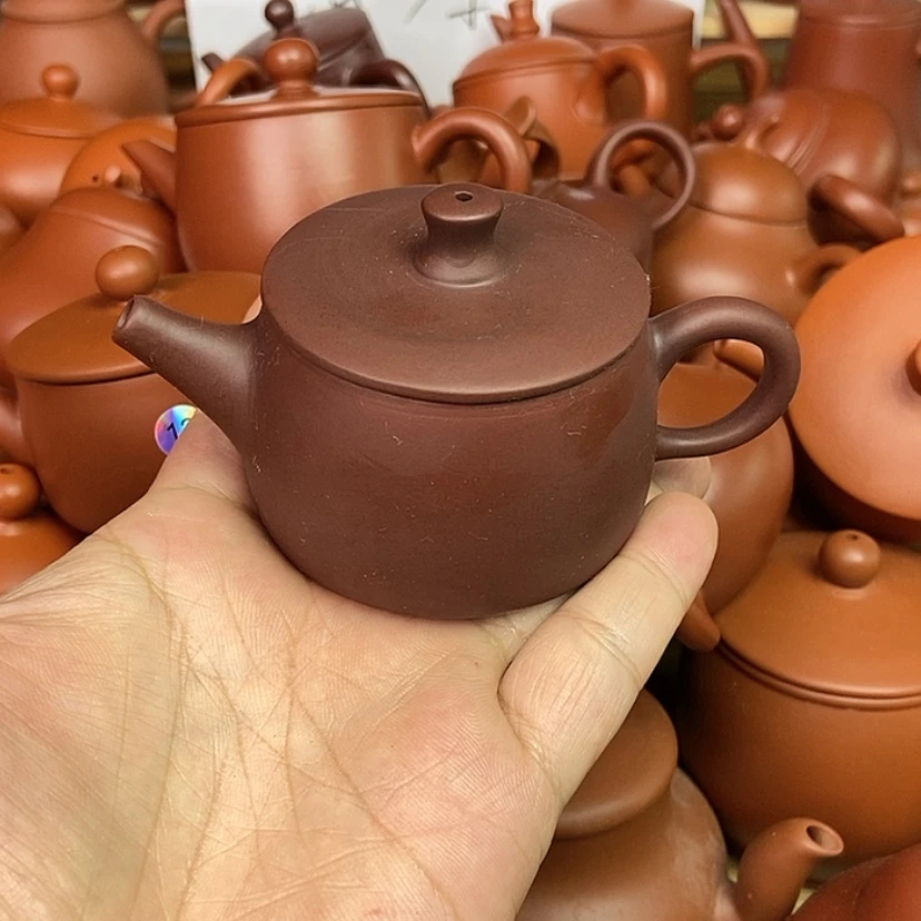 【闪购商品】茶壶朱泥100c c