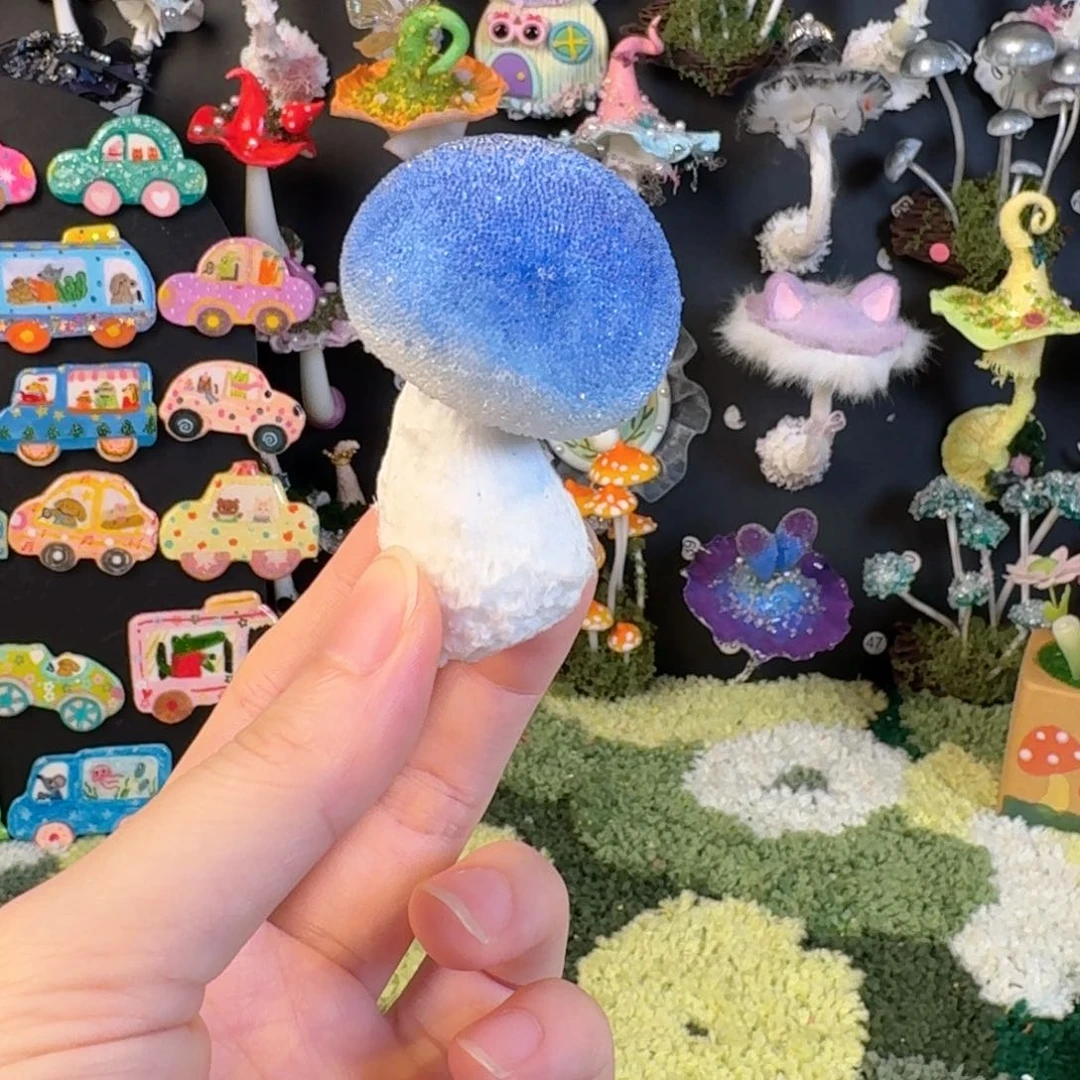 树脂粘土酸砂糖菇