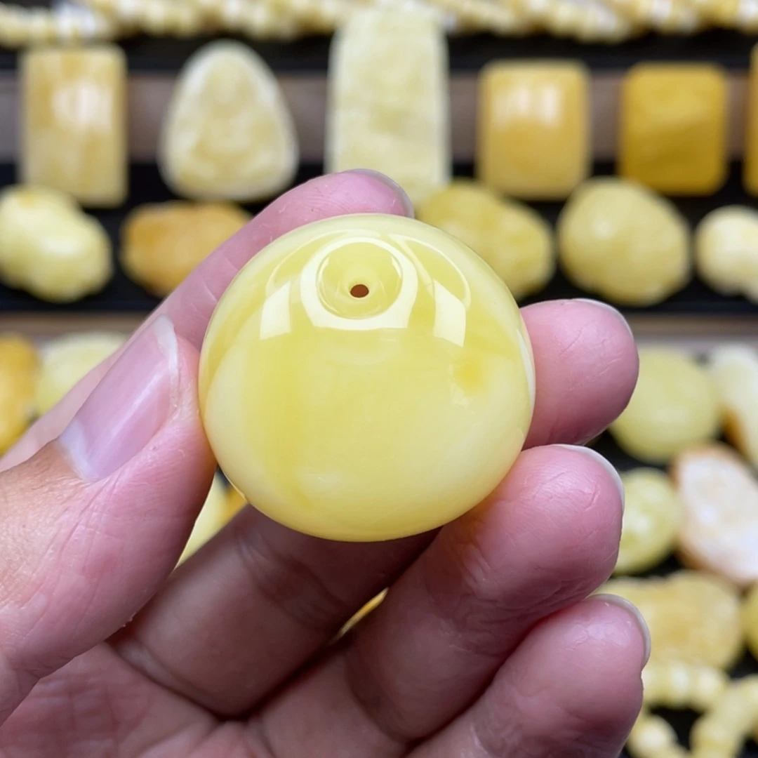 琥珀未镶嵌裸石琥珀蜜蜡