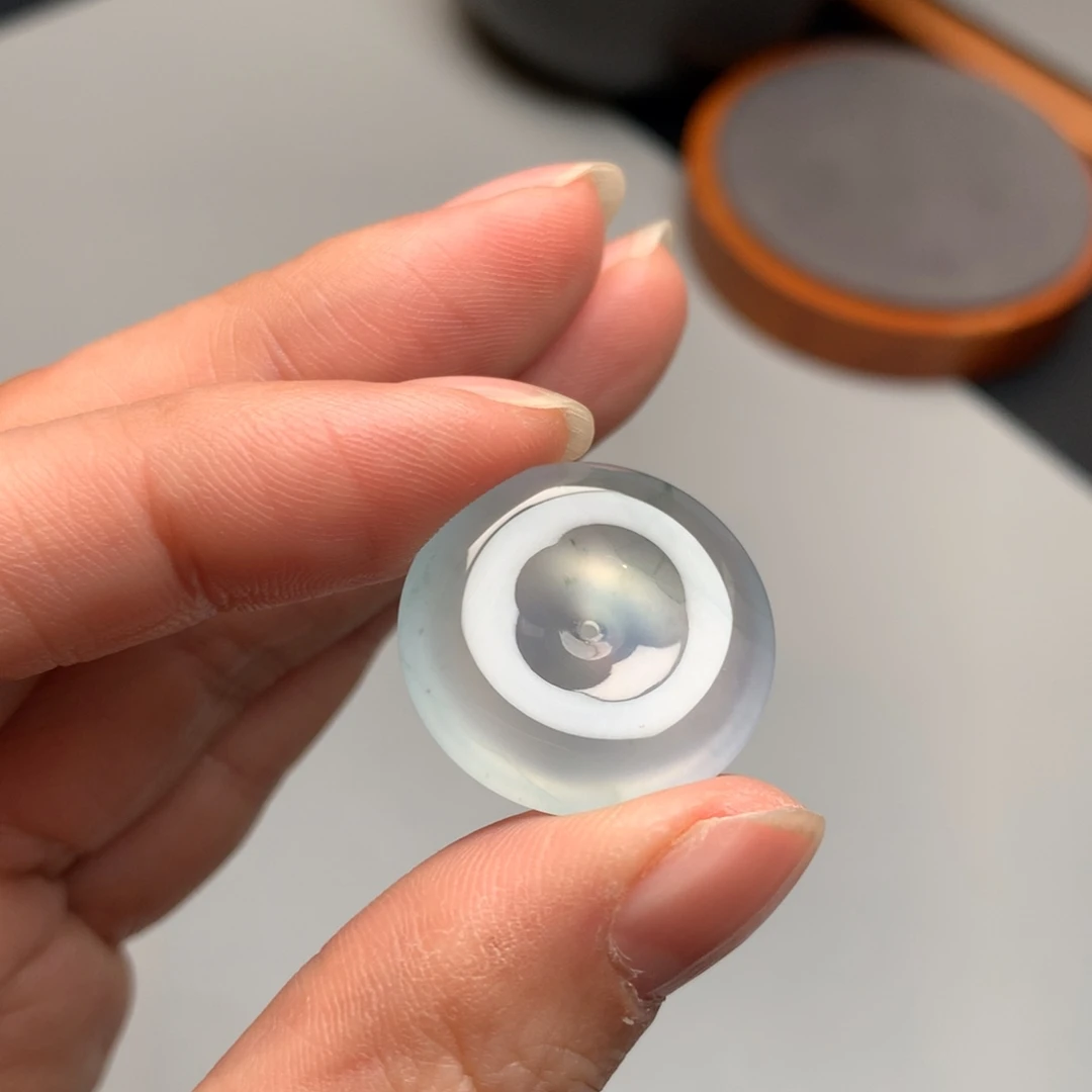 翡翠颈饰未镶嵌天然缅甸翡翠吊坠22.8-5.6