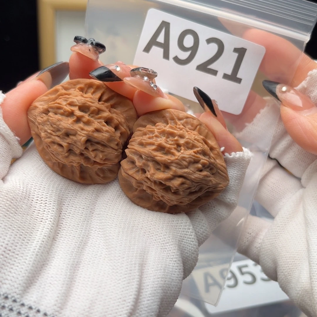 把件文玩核桃37七步沟a921