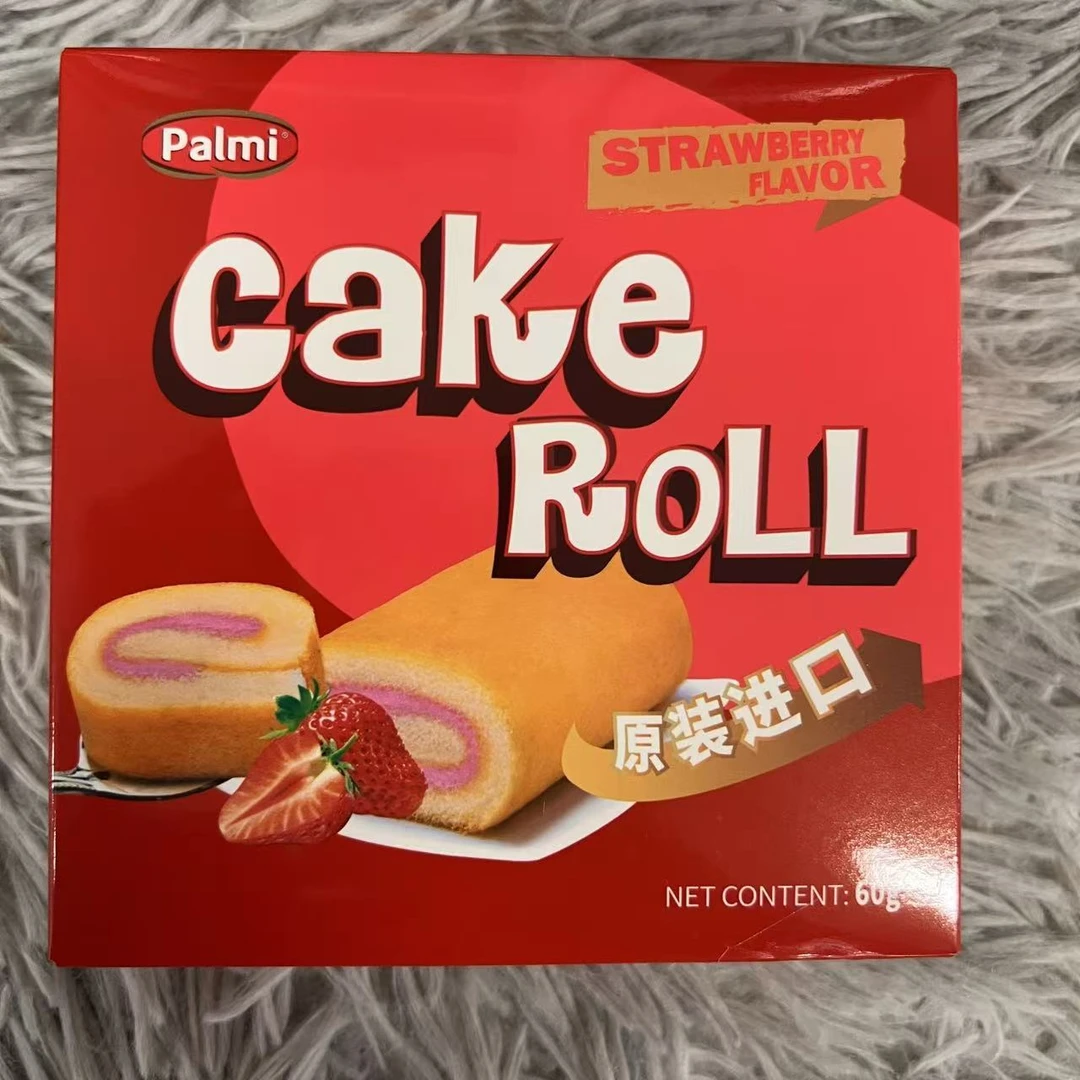 越南派迷草莓味迷你蛋糕卷(冷加工糕点）