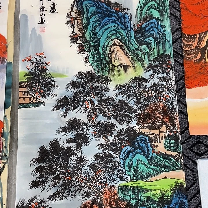 小周画廊的直播间