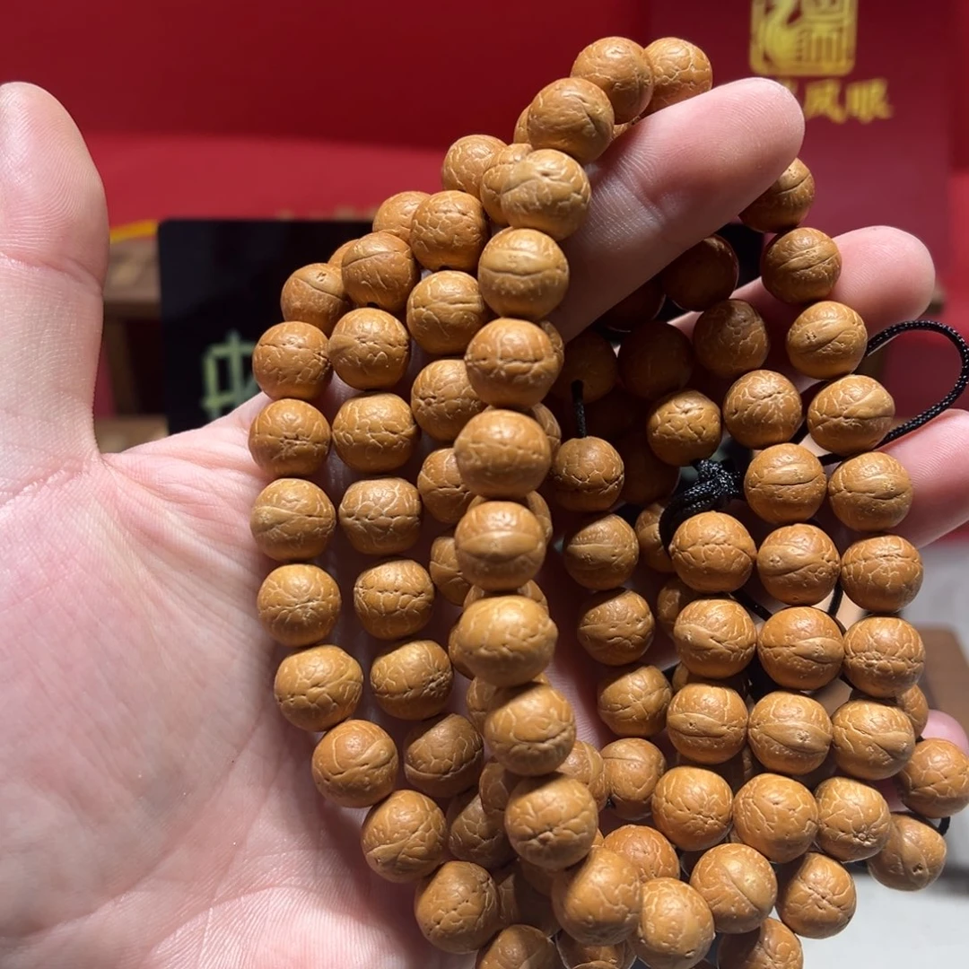 手串凤眼菩提11.5mm尼泊尔凤眼菩提108