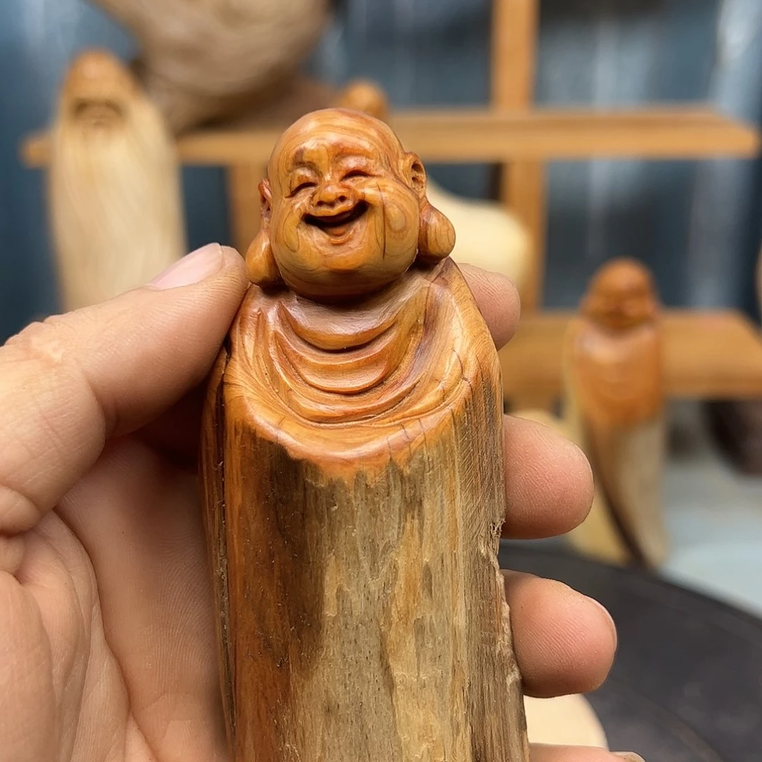 木恩*崖柏木摆件手把件