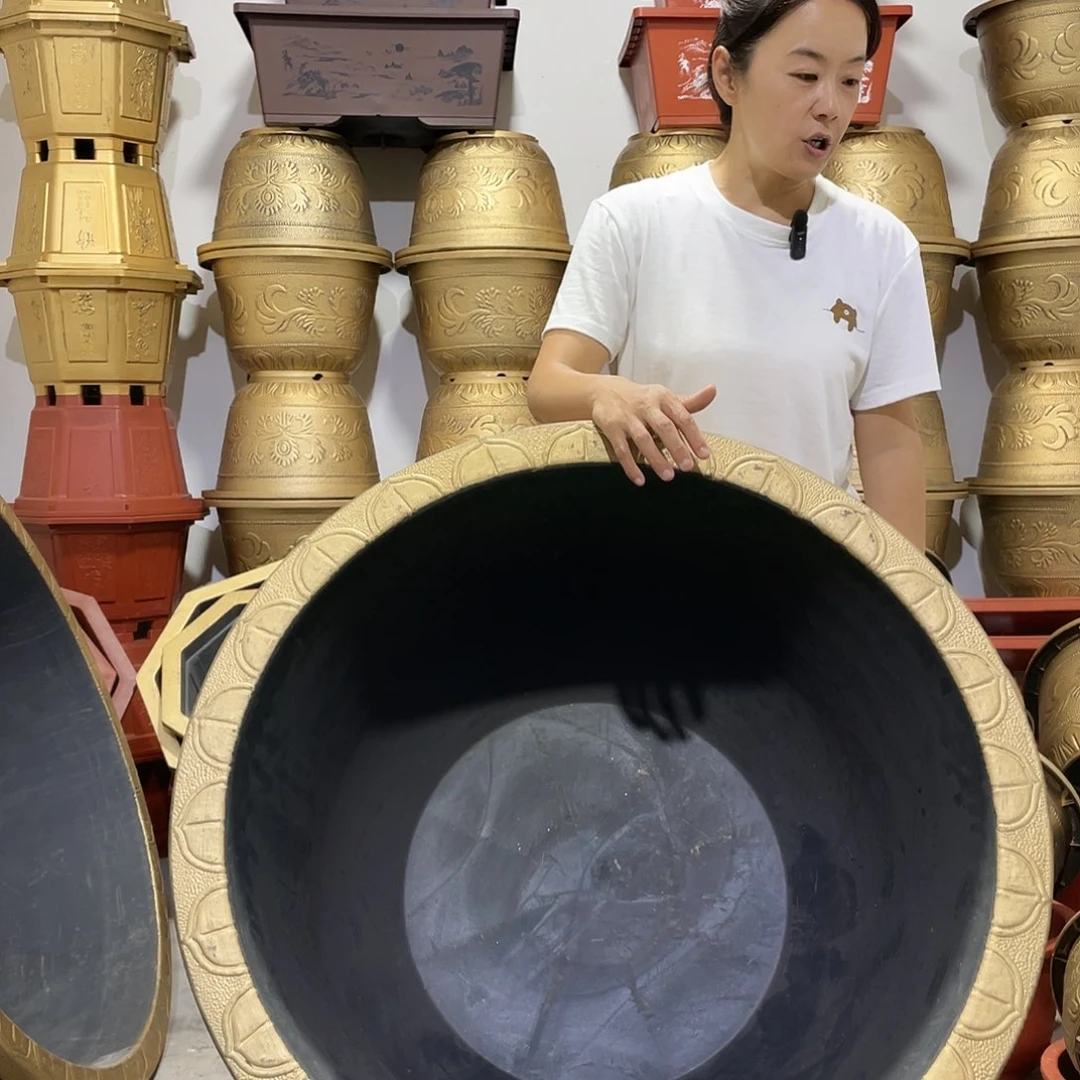 园盆古铜八零一个