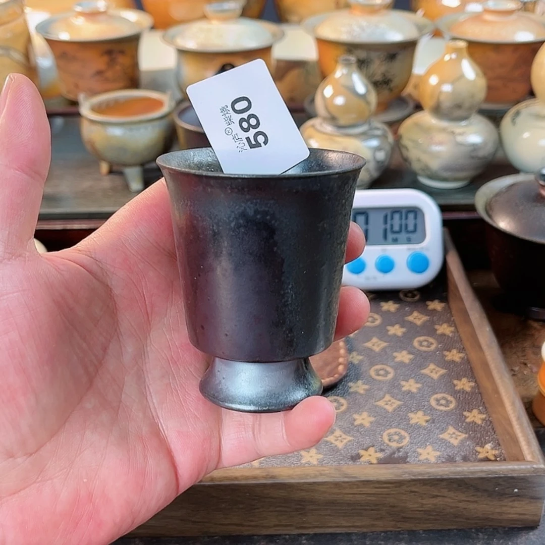【闪购商品】，沁庐柴窑古法柴烧手工茶具