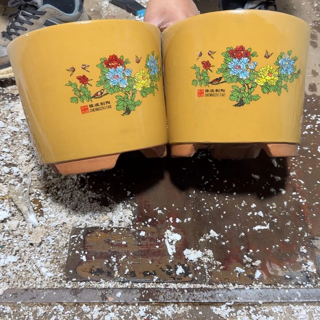 紫砂花盆口径20.17口径