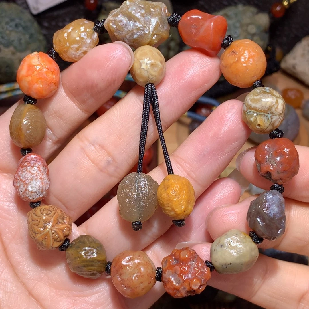 未镶嵌玛瑙/玉髓珠宝半成品