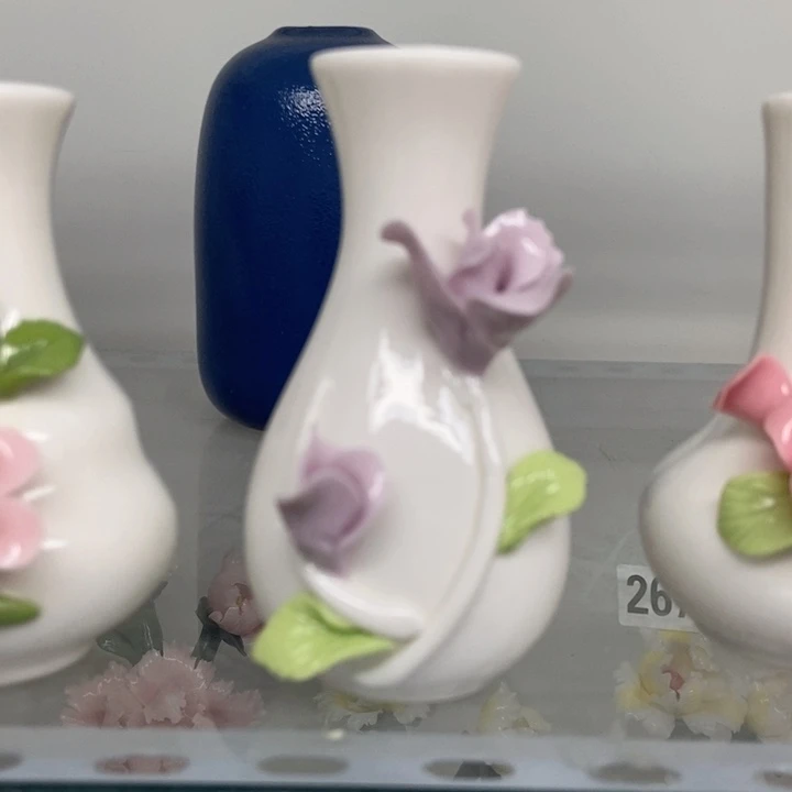 摆件手工制作陶瓷花瓶