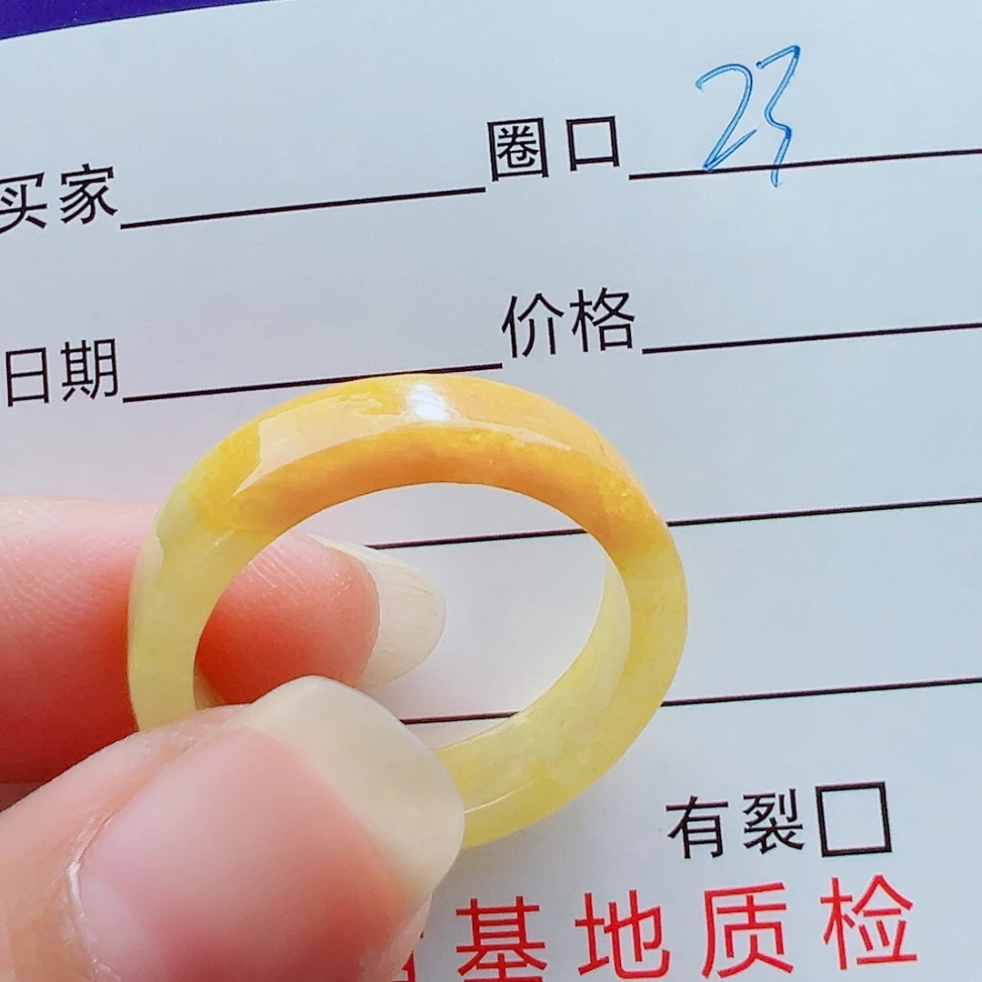 未镶嵌戒指翡翠做****J戒圈