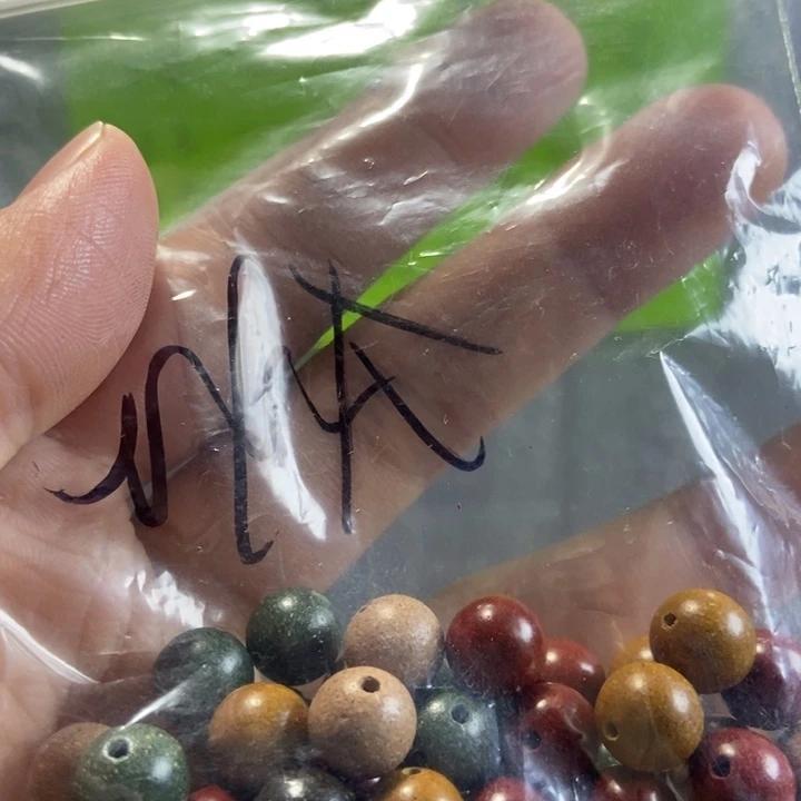 岁***刘泥塑0.8花蕊黑龙白龙梦灵栀子花54颗