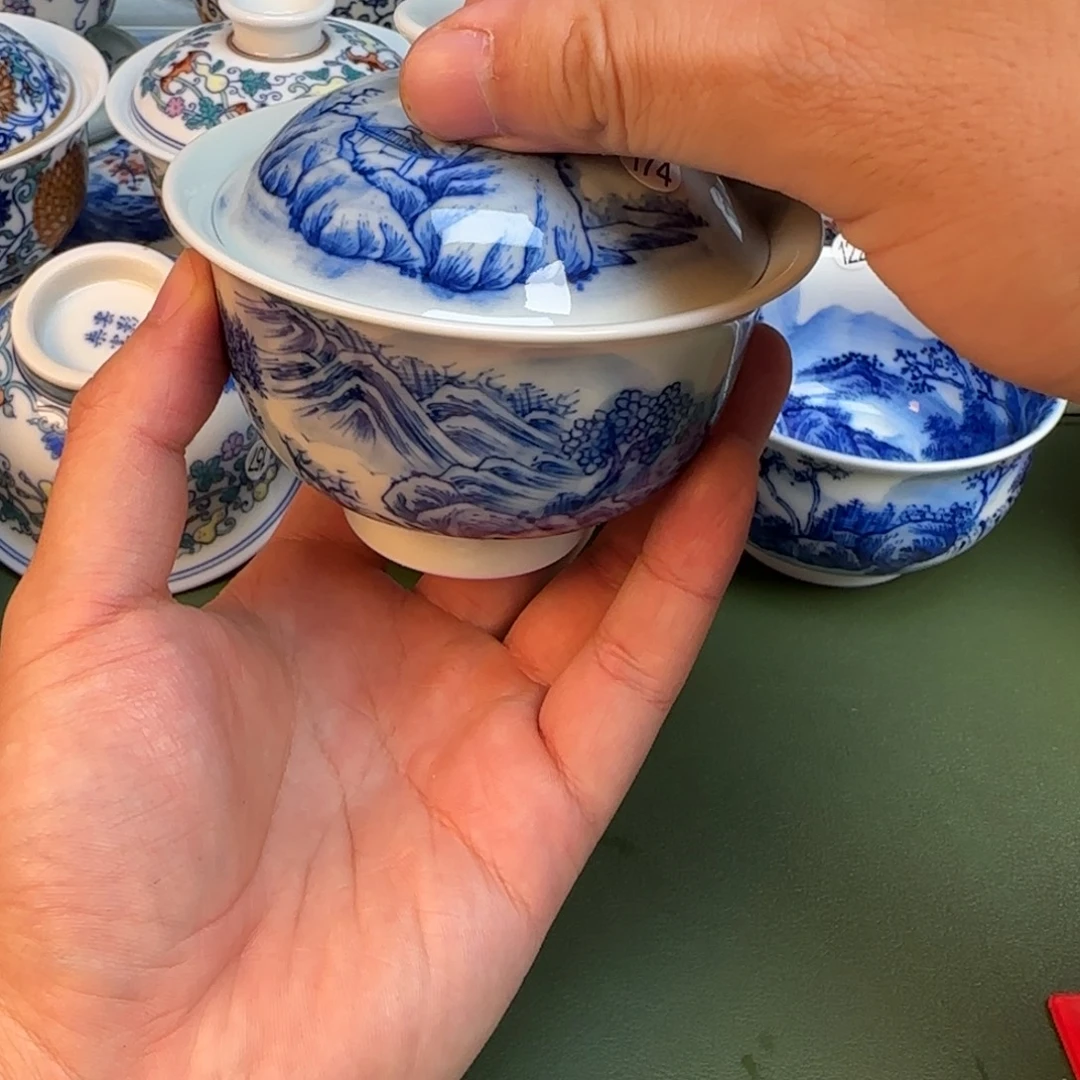 彦祖纯手工手绘茶具174