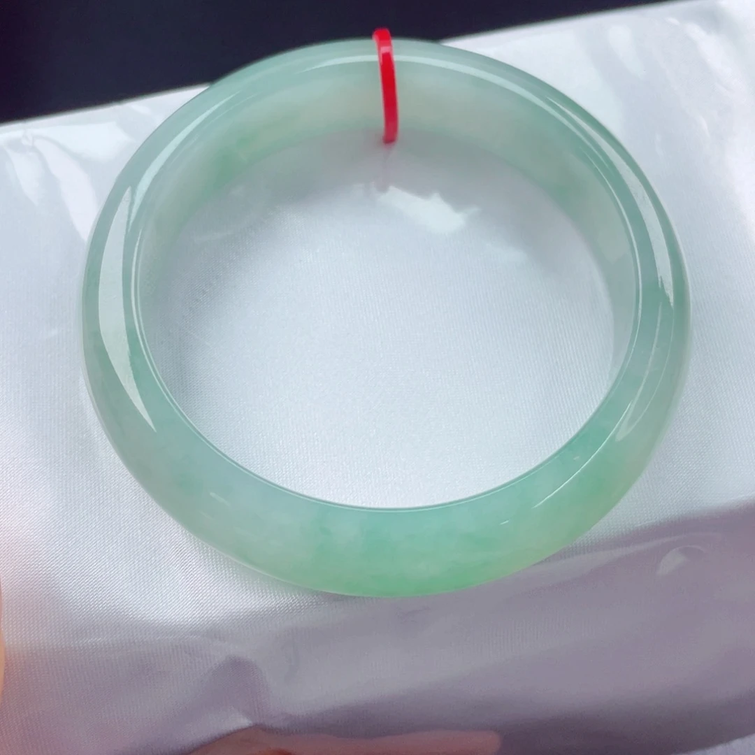 行***起未镶嵌手镯翡翠5657正圈