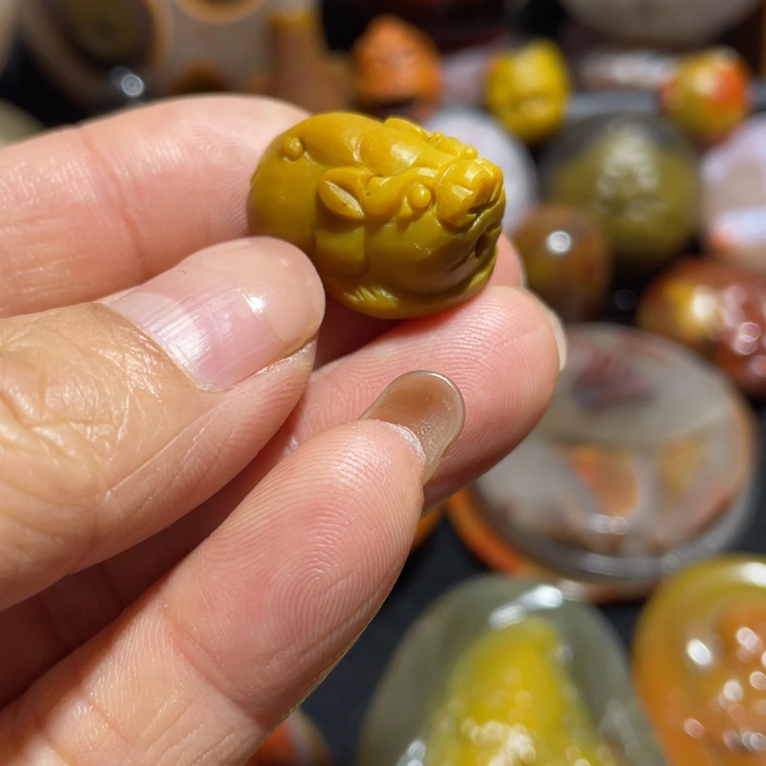 玛瑙/玉髓合金颈饰