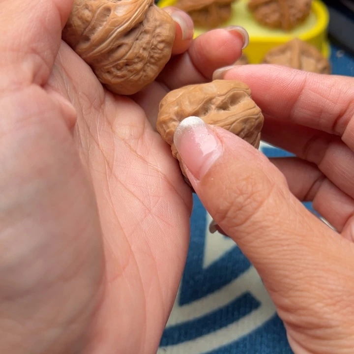 核桃文玩核桃玉蝉