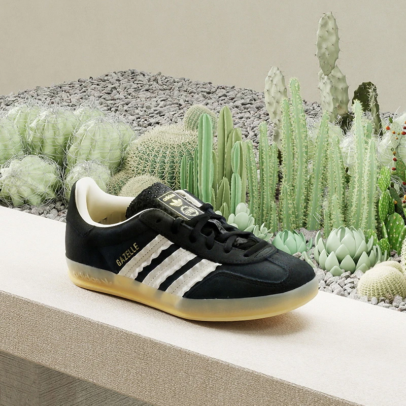 阿迪达斯Originals女子经典运动板鞋德训鞋「T头鞋」JS1412