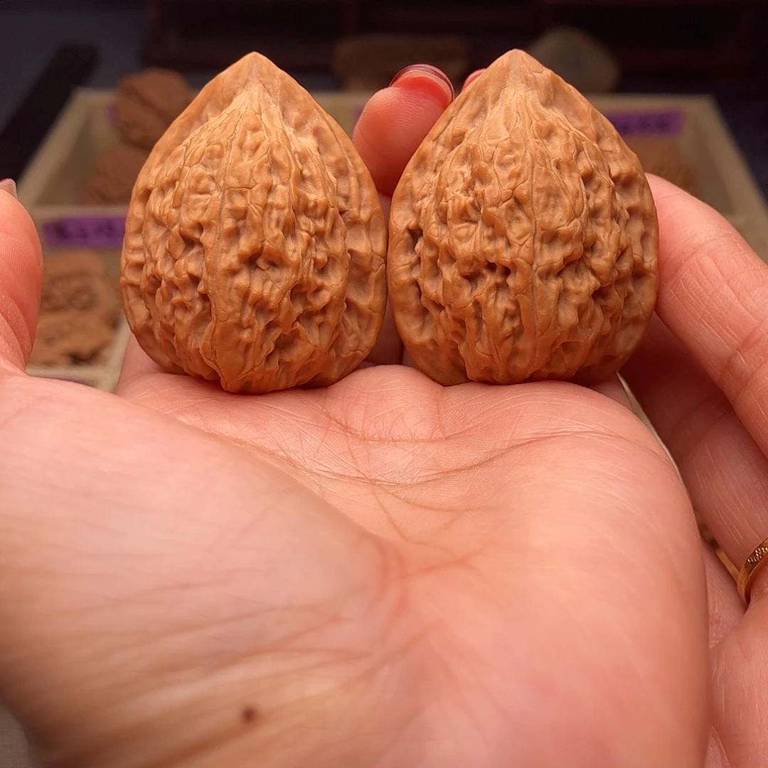 文玩核桃吊坠玉鸡35