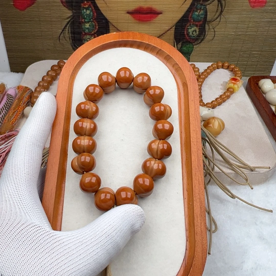 开***心猴头核桃手串大屁桃