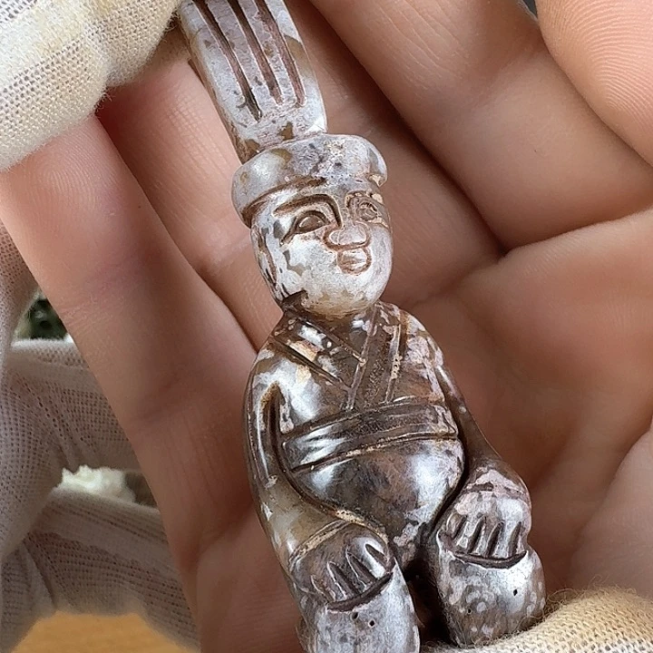 和田玉挂件未镶嵌将*