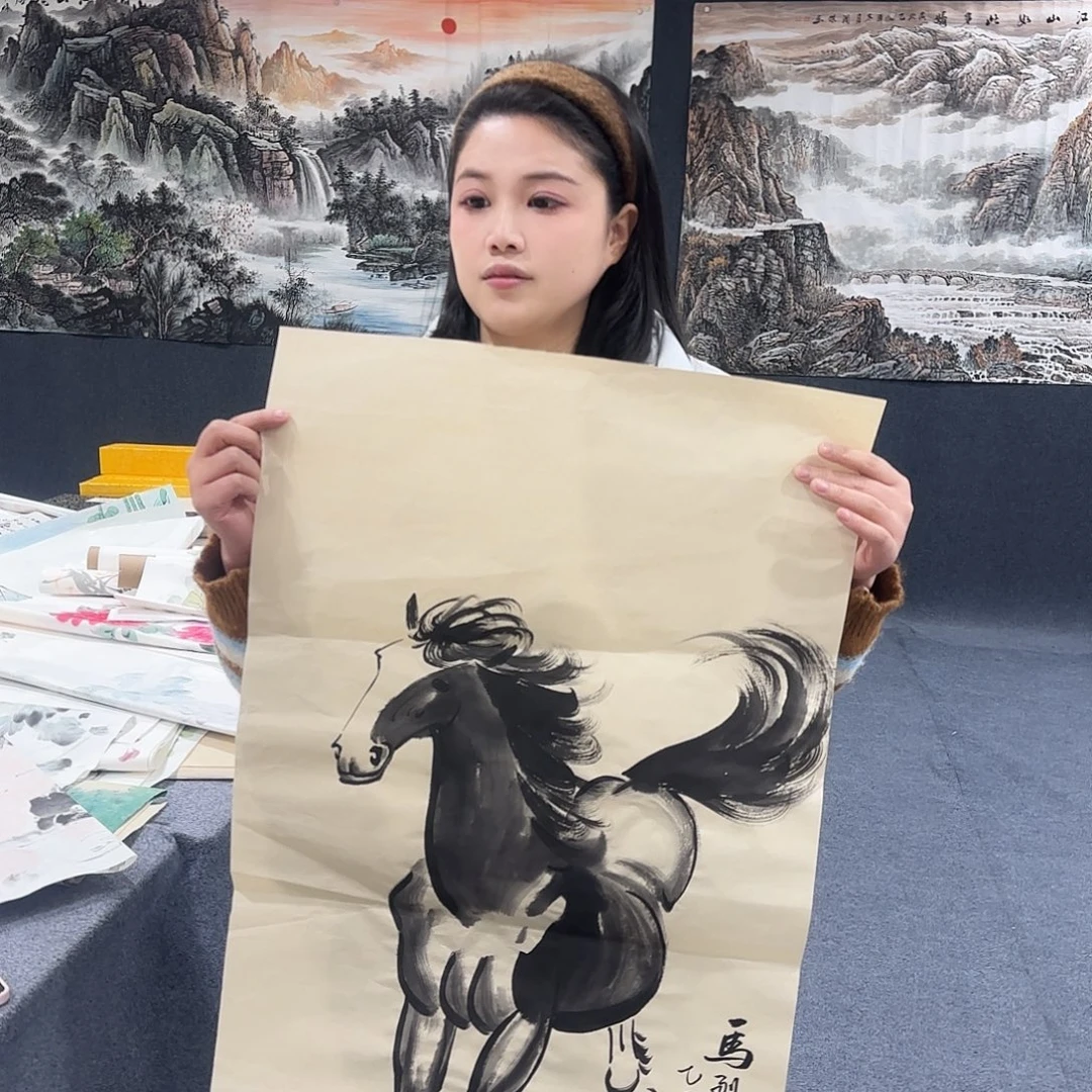 国画超级好看的一幅国画作品