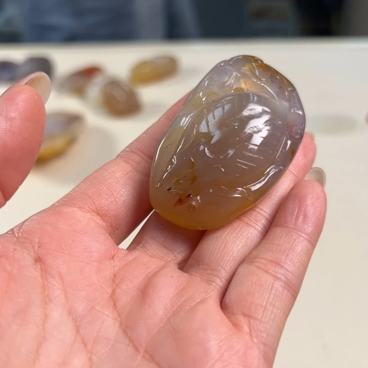 玛瑙/玉髓吊坠(不含链)未镶嵌