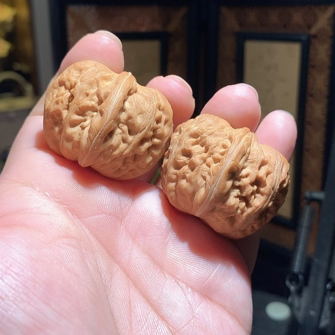 文玩核桃把件40元宝全品