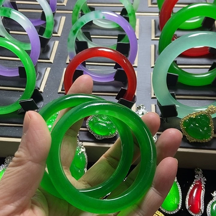 硅胶纯铜绿色的小