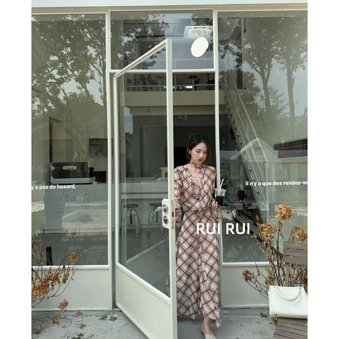 RUIRUI瑞25ss秋季时尚设计感开衫半裙套装TZ1146R