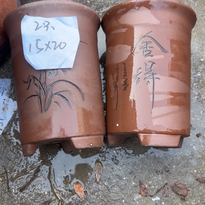 紫砂花盆特价商品